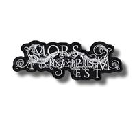 Mors Principium Patch Patch Applique Brodée Thermocollant B7377e