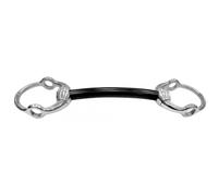 Mors releveur olive en carbone droit pour cheval Sprenger Argenté 145 mm