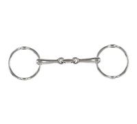 Mors releveur pour cheval à double brisure Horze Argenté 12,5 cm