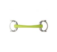 Mors releveur pour cheval droit Metalab Flexi Soft Vert 130 mm