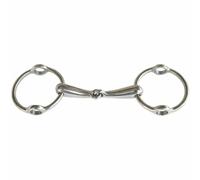 Mors releveur pour cheval en inox Tattini Argenté 12 cm