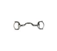 Mors releveur pour cheval passage de langue Metalab Elite Argenté 135 mm