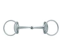 Mors releveur pour cheval simple brisure Stübben Silver Wings Argenté 11,5 cm / 14 mm