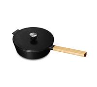 Morsø Sauteuse à couvercle NAC 2.2 l Fonte-chêne
