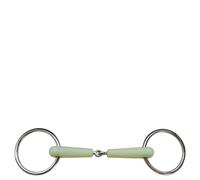 Mors simple pour cheval BR Equitation Apple Mouth Vert 11,5 cm