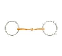 Mors simple pour cheval BR Equitation Soft Contact Argenté 11,5 cm