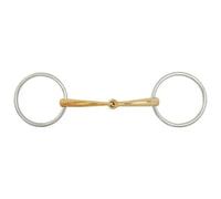 Mors simple pour cheval BR Equitation Soft Contact Argenté 12,5 cm