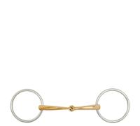 Mors simple pour cheval BR Equitation Soft Contact Argenté 14,5 cm