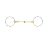 Mors simple pour cheval brisure simple Waldhausen Cyprium Argenté 11,5 cm