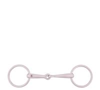 Mors simple pour cheval creux inox BR Equitation Beige 12,5 cm