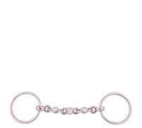Mors simple pour cheval massif inox BR Equitation Waterford Bronze 13,5 cm