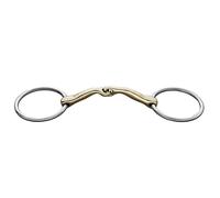 Mors simple pour cheval Sprenger Doré 135x18 mm