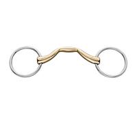 Mors simple pour cheval Sprenger KK Correction Doré 130x18 mm