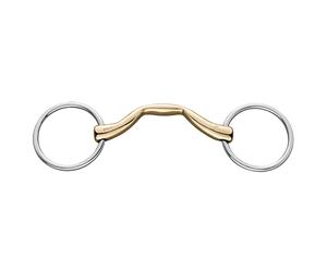 Mors simple pour cheval Sprenger KK Correction Doré 130x18 mm
