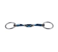 Mors simple pour cheval Trust Sweet Iron Eliptical 12 Bleu 13 cm