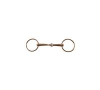 Mors simple pour poney creux Umbria Equitazione Iron Marron 10,5 cm
