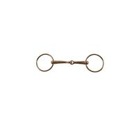 Mors simple pour poney creux Umbria Equitazione Iron Marron 9,5 cm