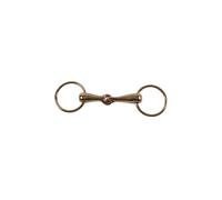 Mors simple pour poney creux Umbria Equitazione Marron 11,5 cm