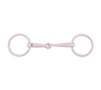 Mors simple pour poney massif inox BR Equitation Beige 11,5 cm