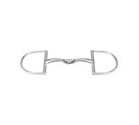Mors verdun double brisure pour cheval Sprenger Satinox Argenté 115 mm