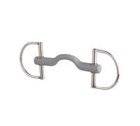 Mors verdun pour cheval avec canon à passage de langue, doux Beris Gris 130 mm