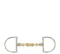 Mors verdun pour cheval BR Equitation Waterford Doré 13,5 cm