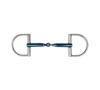 Mors verdun pour cheval brisé Metalab Eco Blue Bleu 125 mm