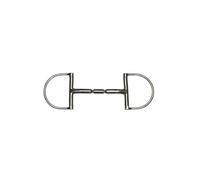 Mors verdun pour cheval droit Metalab Elite Argenté 135 mm