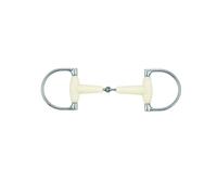 Mors verdun simple joint pour cheval Soyo Happy Mouth Argenté 125 cm