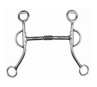 Hkm Hkm 4000315452781 Embout Snaffle avec Embout Shanks Billy Allen-135 Mm