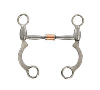 Mors western snaffle pour cheval Pool's Argenté TU