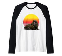 Morse Art Arctique Animal Marin mammifère océan Sauvage Manche Raglan