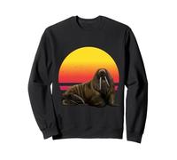 Morse Art Arctique Animal Marin mammifère océan Sauvage Sweatshirt
