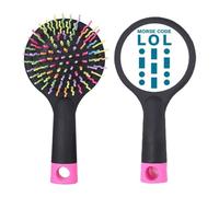 Morse Code Laughter Line Expressions Brosse à cheveux démêlante Base coussin