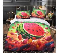 Morse dans l'eau Parure de Lit 3D Imprimée Microfibre Ultra Douce Hypoallergique Scène de la faune arctique Housse de Couette Fermeture Éclair Super Douce Résistante for Adulte King（220x240cm）