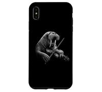Morse jouant du violon violoniste amoureux des animaux Coque pour iPhone XS Max