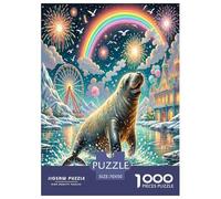 Morse Puzzles 1000 Pièces Cadeau Unique Jeu Éduchatif Challenge Toy À De Qualité Supérieure Peinture Art pour Adultes Et Enfants À Partir De 12 Ans 70x50cm/1000pcs