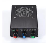 Morsecode Oscillateur d'exercice CW Trainer avec connecteur USB-C Boîtier en aluminium Haut-parleur 5 W Prise casque pour appareils sans fil 120 x 88 mm