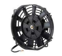 Morsetto fisso-KIMISS 10 lame Ventola del radiatore di raffreddamento elettrico Ventola elettrica universale da 8 pollici per radiatore Raffreddamento automatico Aria condizionata 12V 80W