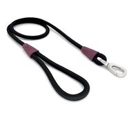 MORSO Laisse en Corde pour Chien, 120 cm Noir/Bordeaux