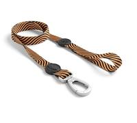 MORSO® Laisse pour Chiens de Grande Taille, Taille L 100 cm, Jaune/Orange et Noir