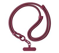 MORSUNBELA Cordon telephone portable tour de cou téléphone réglable | Laniere telephone portable de 80 cm compatible avec coques rigides, pour voyages, extérieur et quotidien