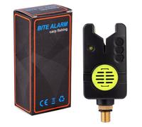 Morsures de Poisson Électronique, Clip Solide ABS Jaune pour Débutants | Signal Sonore Sensible, Fixation Stable à Pêche, Usage Mer ou Nuit, pour Garçon et Filles et Débutants