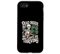 Mort À L'intérieur mais Mes Plantes Prospèrent Squelette Coque pour iPhone SE (2020) / 7/8