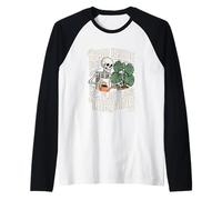 Mort À L'intérieur mais Mes Plantes Prospèrent Squelette Manche Raglan