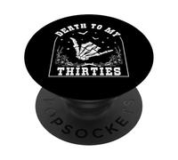 Mort à Mes Trente Ans - RIP 30s - Whimsigoth 40e PopSockets PopGrip Adhésif