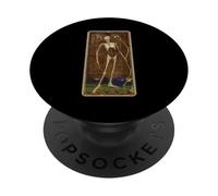 Mort Carte Tarot Squelette Divination Magie Destin PopSockets PopGrip Adhésif