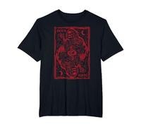 Mort Enfer Illustration Design Satan Diable Rouge Cadeau T-Shirt, Homme Grandes Tailles, Noir, 4X Tall