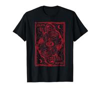 Mort Enfer Illustration Design Satan Diable Rouge Cadeau T-Shirt, Homme, Noir, XL