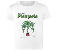 Mort Garson Plantasia Mort T-Shirt Blanc pour Hommes, Régulier